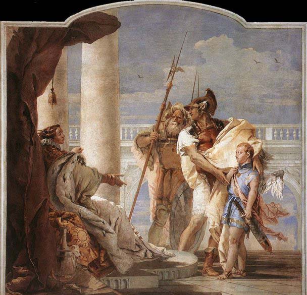 Aeneas Introducing Cupid Dressed as Ascanius to Dido